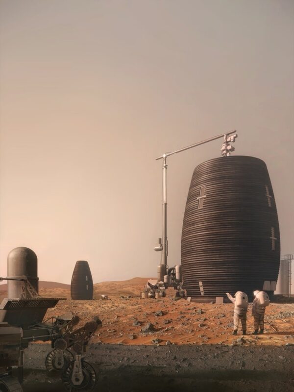 AI Space Factory | Marsha - 3D Printed Martian Home